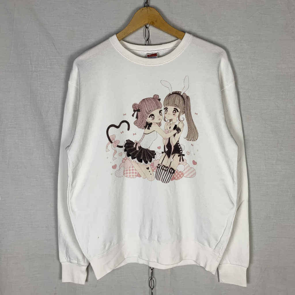 Anime Girl Sweater Crewneck