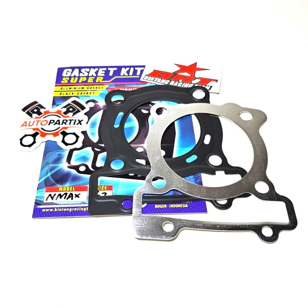 PAKING ATAS BAWAH BRT NMAX AEROX LEXI 62 66 68 70 mm GASKET BRT PAKING BLOK HEAD 62mm 66mm 68mm 70mm