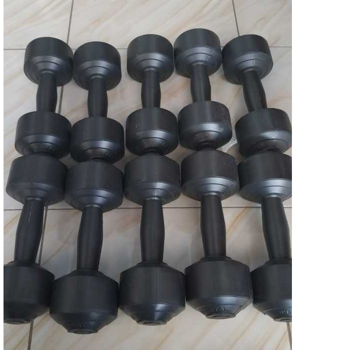 Barbel Kosongan Dumbell Plastik