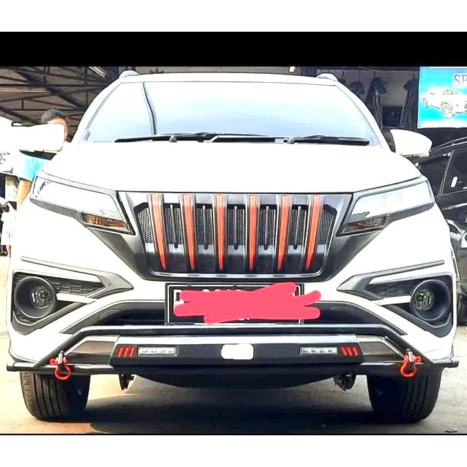 Tanduk depan model COBRA grand new rush towing depan