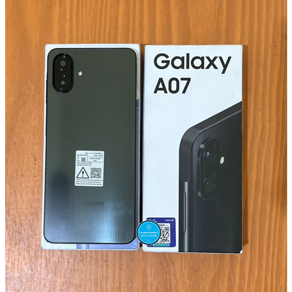 SAMSUNG A07 8/256GB SECOND FULLSET GARANSI