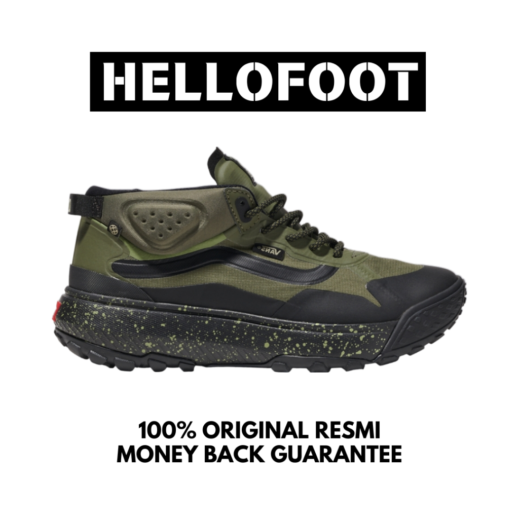 Sepatu Vans Crosspath Mid Olive  [100% Original Resmi]