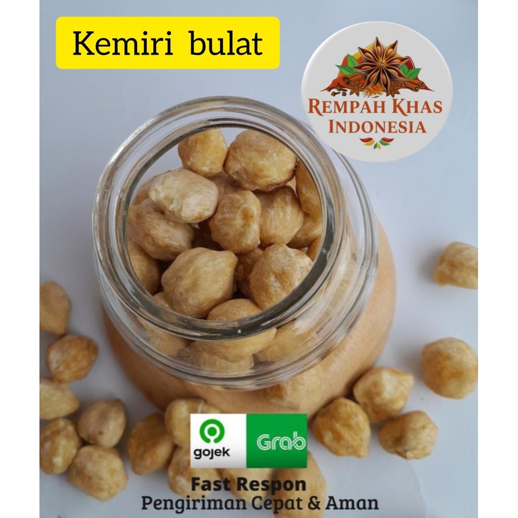 Kemiri / Kemiri bulat / Candlenut