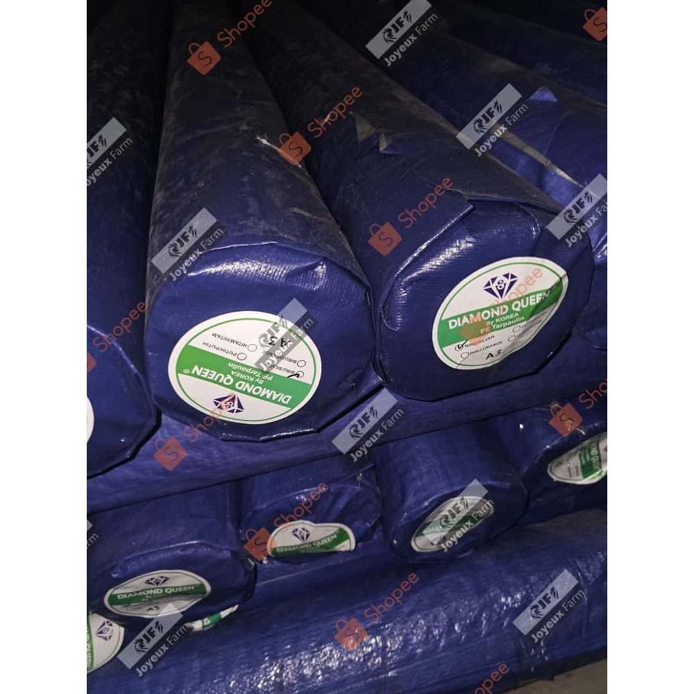 TERPAL ROLL A3 / TERPAL DIAMOND QUEEN KOREA/TERPAL DQ /Terpal PE/PE Terpaulin/Terpal Kandang Ayam/Te