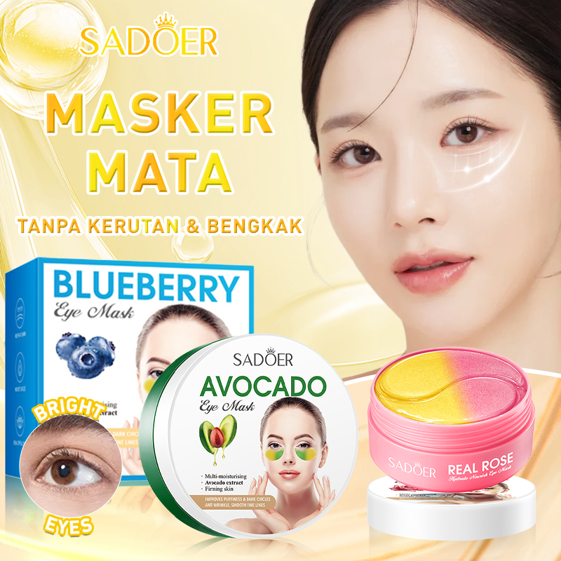 Eye Mask Masker 1 Kotak 60 Stiker Mengurangi Lingkaran Hitam dan Kantung Mata