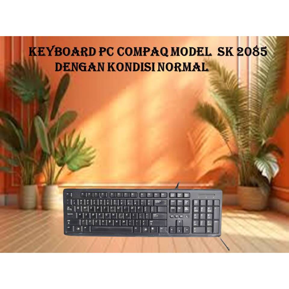 KEYBOARD PC COMPAQ MODEL SK 2085