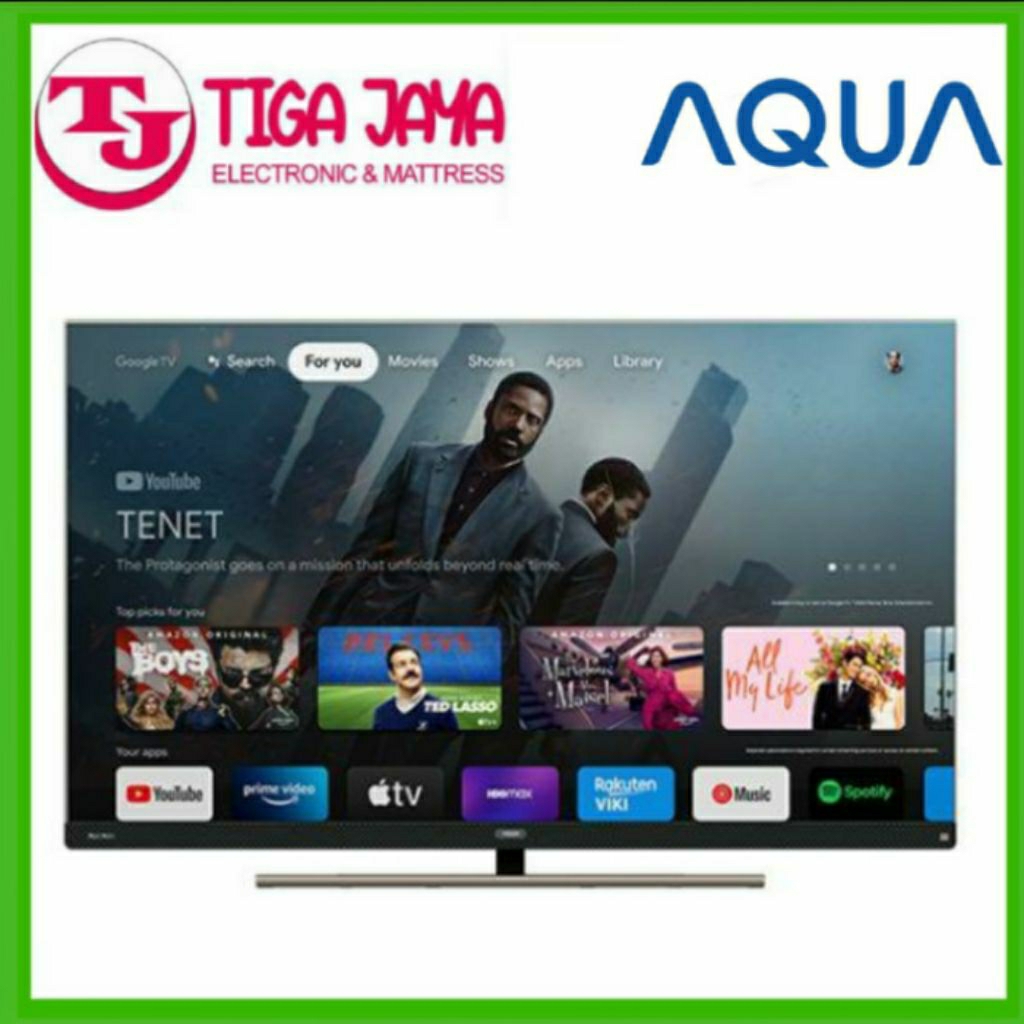 AQUA 65S900 TV 65 INCH QLED SMART GOOGLE TV 65S900UX