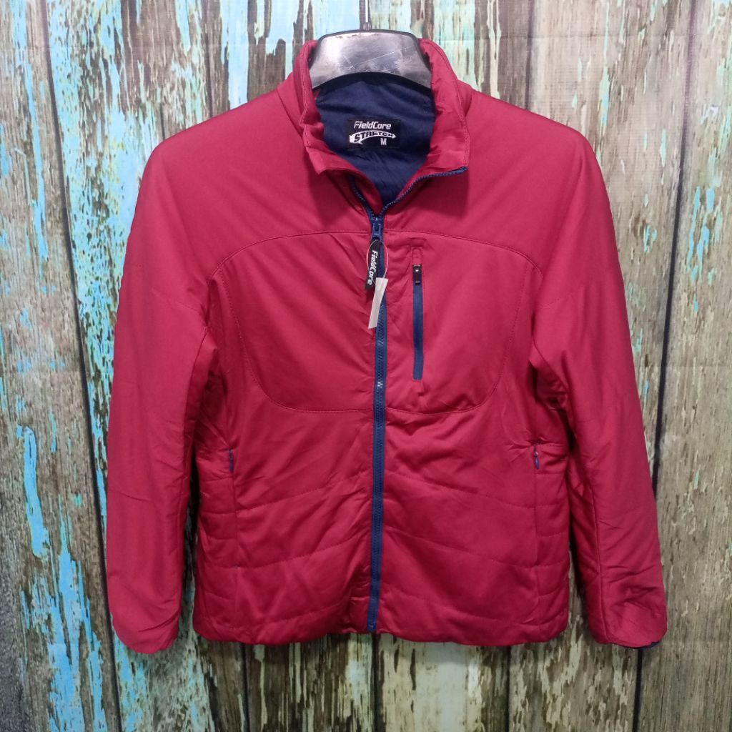 Jacket puffer FIELDCORE bagus size M ( P  65cm x L 54cm)
