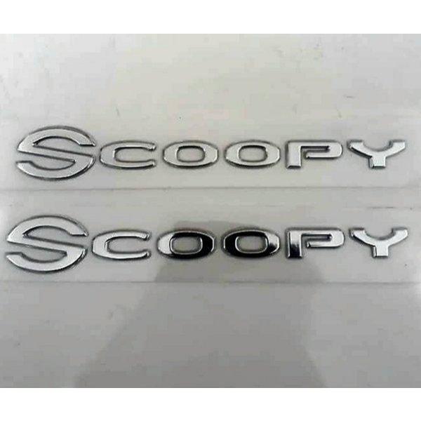 APS PART__Emblem Logo Timbul Honda All New Scoopy Donat R12 2018 2019 SEPASANG