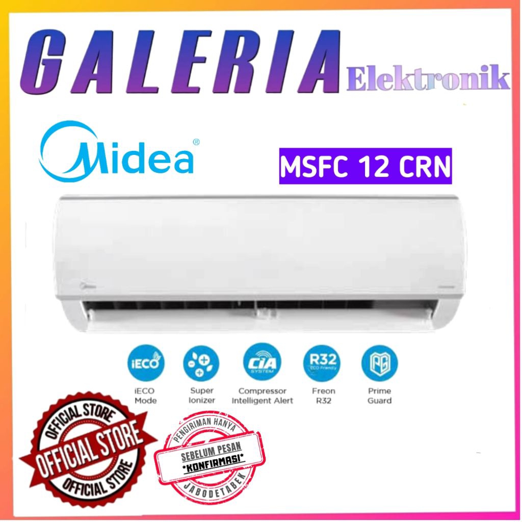 MIDEA AC 1,5PK MSFC 12CRN / MSFC-12CRN / MSFC12CRN