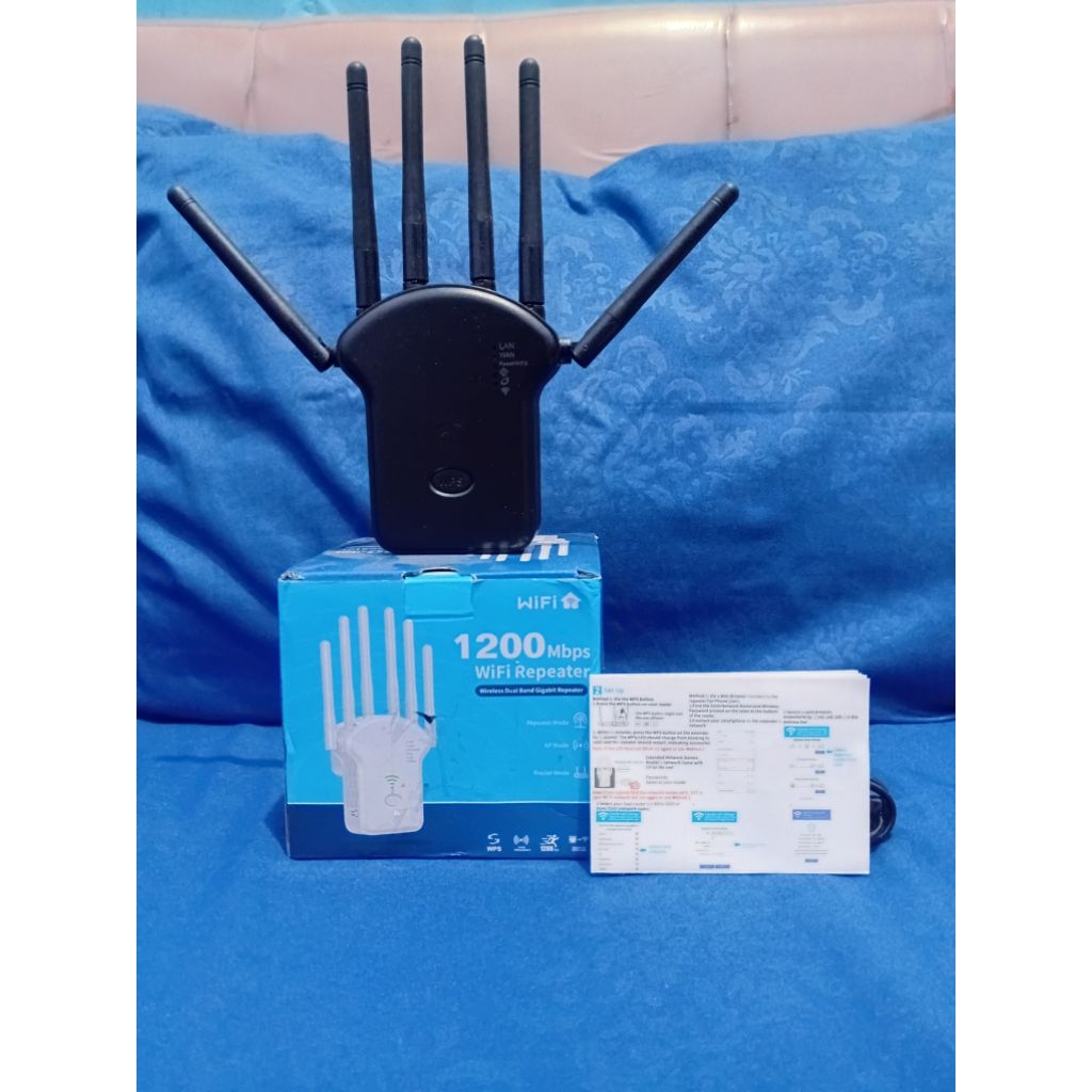 (NEW) Penguat Sinyal Wifi 6 Antena