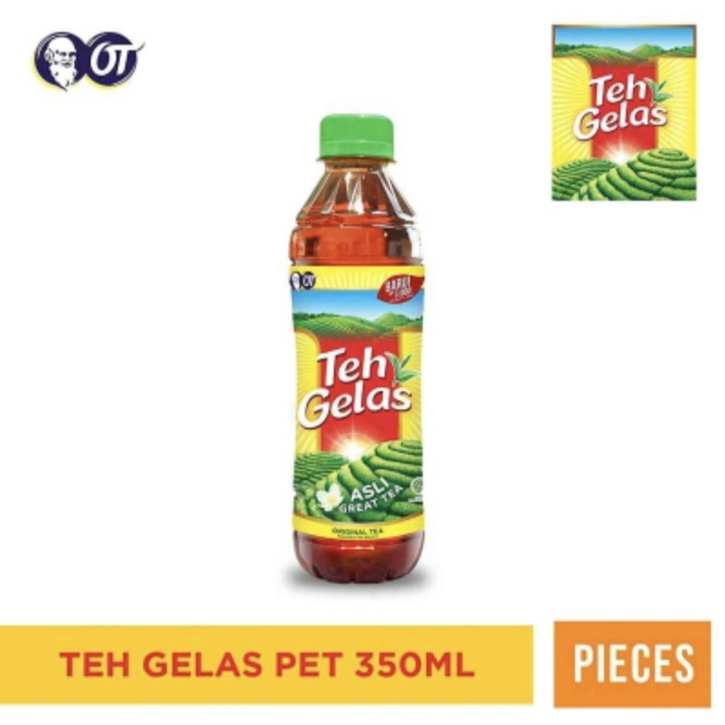 Teh gelas botol original 350ml