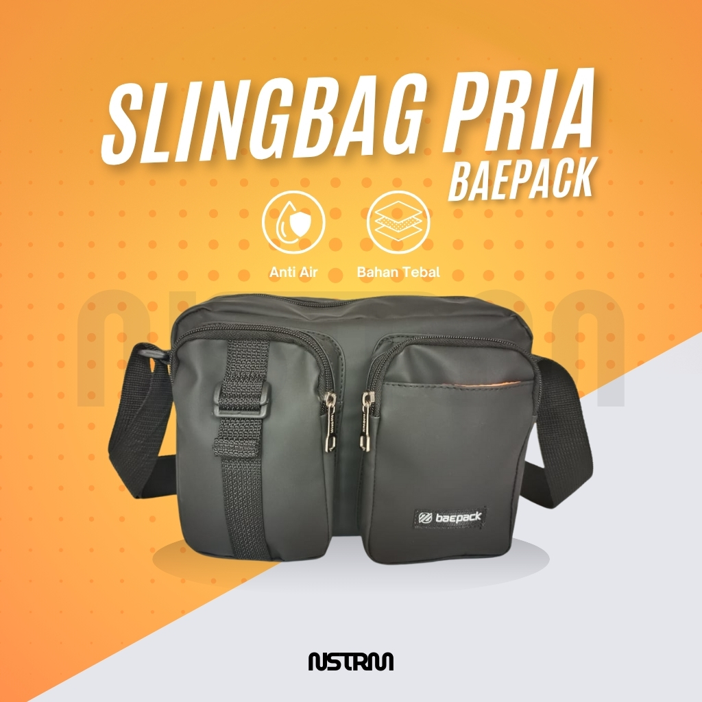 Tas Selempang Pria Montero Slingbag Multifungsi Lokal Kualitas Premium