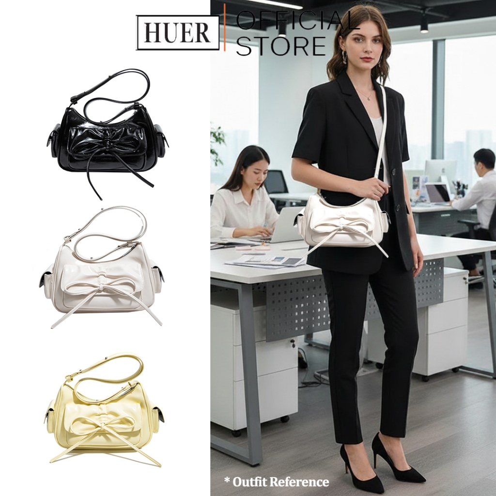 HUER ~ Tas Wanita Mofanna Hobo Bag 9536-617 #5905