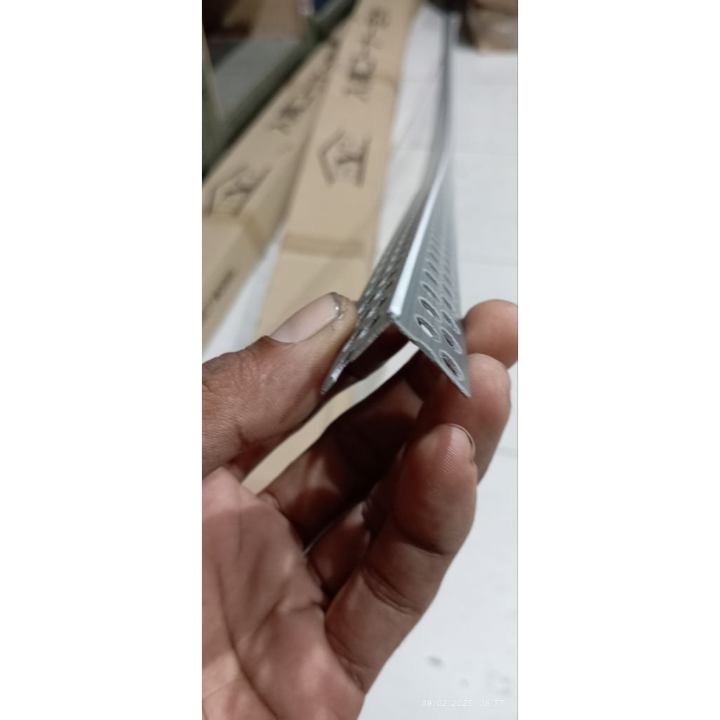 Corner Bead Sudutan Luar Tembok UPVC PVC SCK A1 CW 2,5m