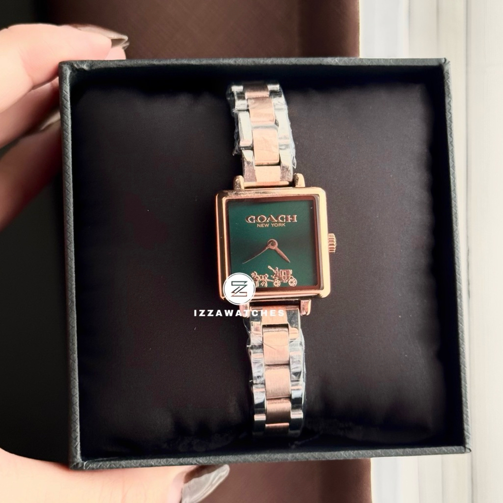 Jam Tangan Wanita Coach Cass Stainless Steel Strap