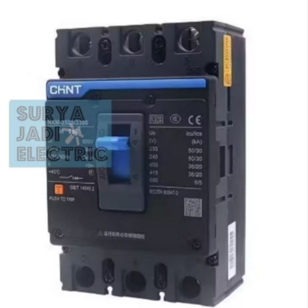 MCCB Breaker CHINT NXM-1250S NXM1250S 3P 1250A