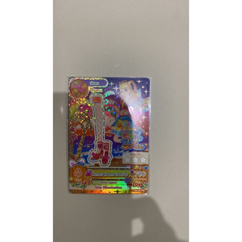 Cancer Shoes Premium | Satuan Card Aikatsu