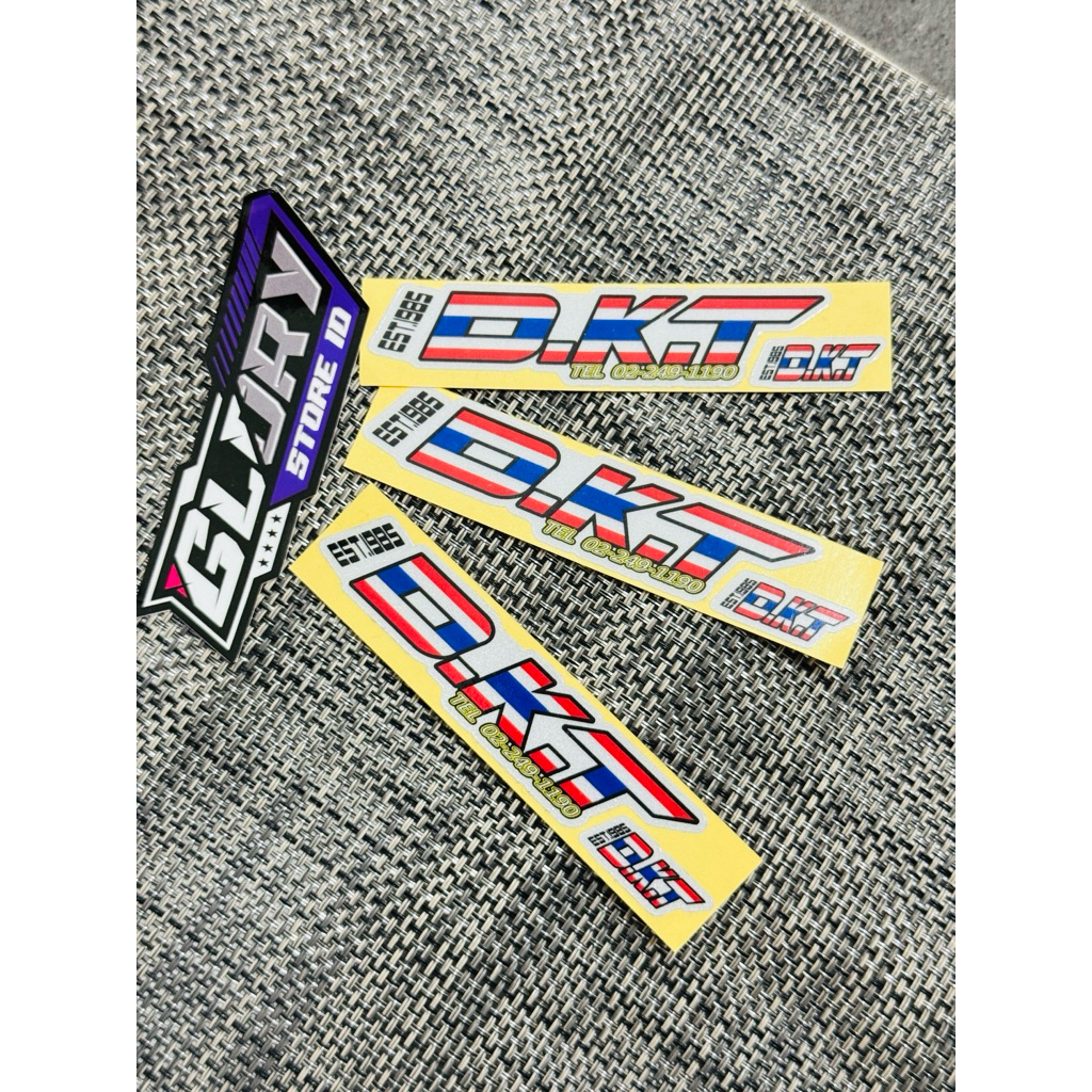 Sticker DKT Thailand Stiker Motor/ Mobil DKT Thailand