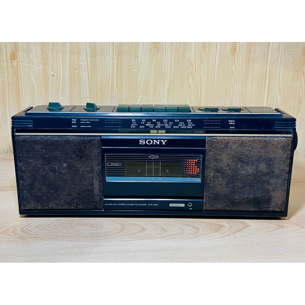 Sony mini boombox cassete dan Radio  CFS 235s Second
