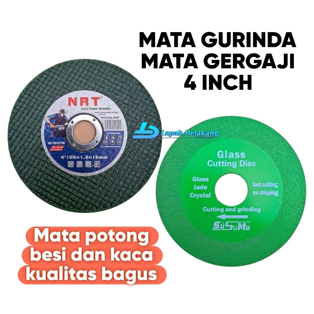 Mata Potong Besi Dan Kaca Mata Gurinda Potong Kaca Keramik Serbaguna Kualitas Bagus