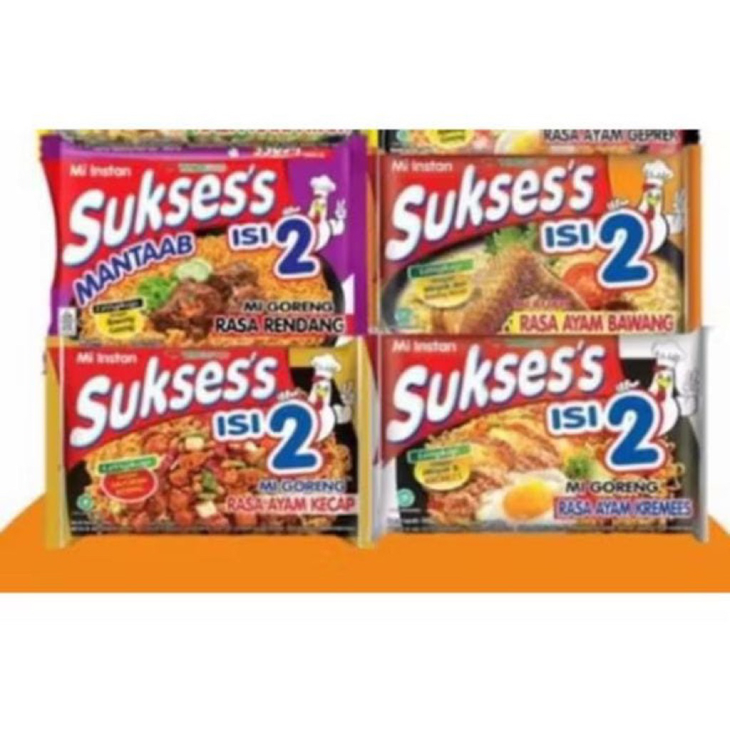 Mie Sukses Isi 2 / Mie Kuah / Mie Goreng