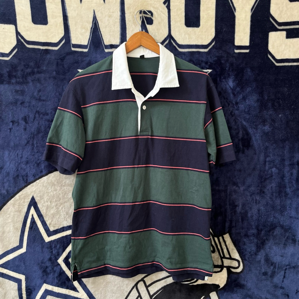 Poloshirt Rugby Uniqlo Salur