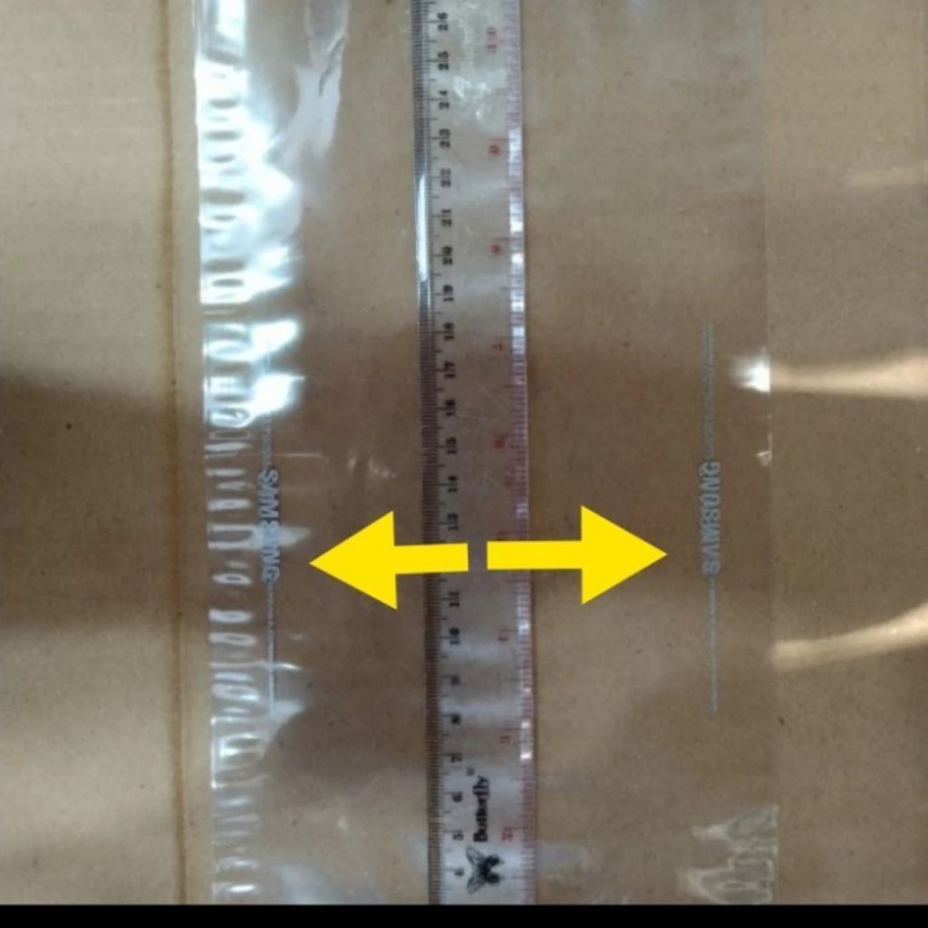 PLASTIK SEGEL DUS HP SAMSUNG PLASTIK SEGEL HP SAMSUNG PLASTIK HP SAMSUNG TAB 12,5 INCH