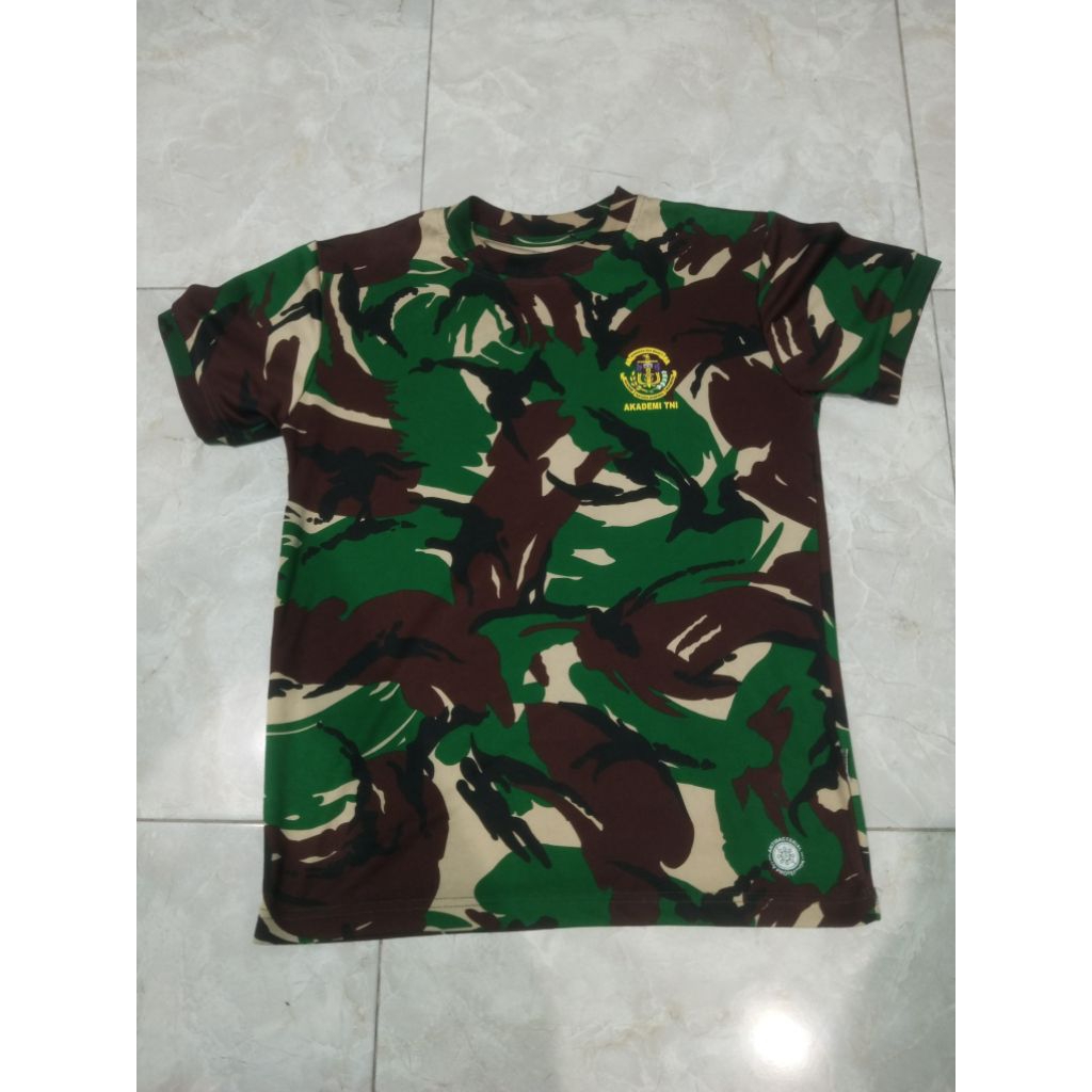Kaos Loreng TNI original