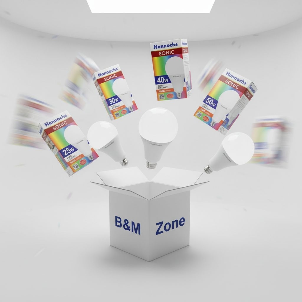 Jual Hannochs Sonic Bulb | Lampu LED Hannochs Sonic | Bola Lampu LED Hannochs Sonic 25, 30, 40, 50 W