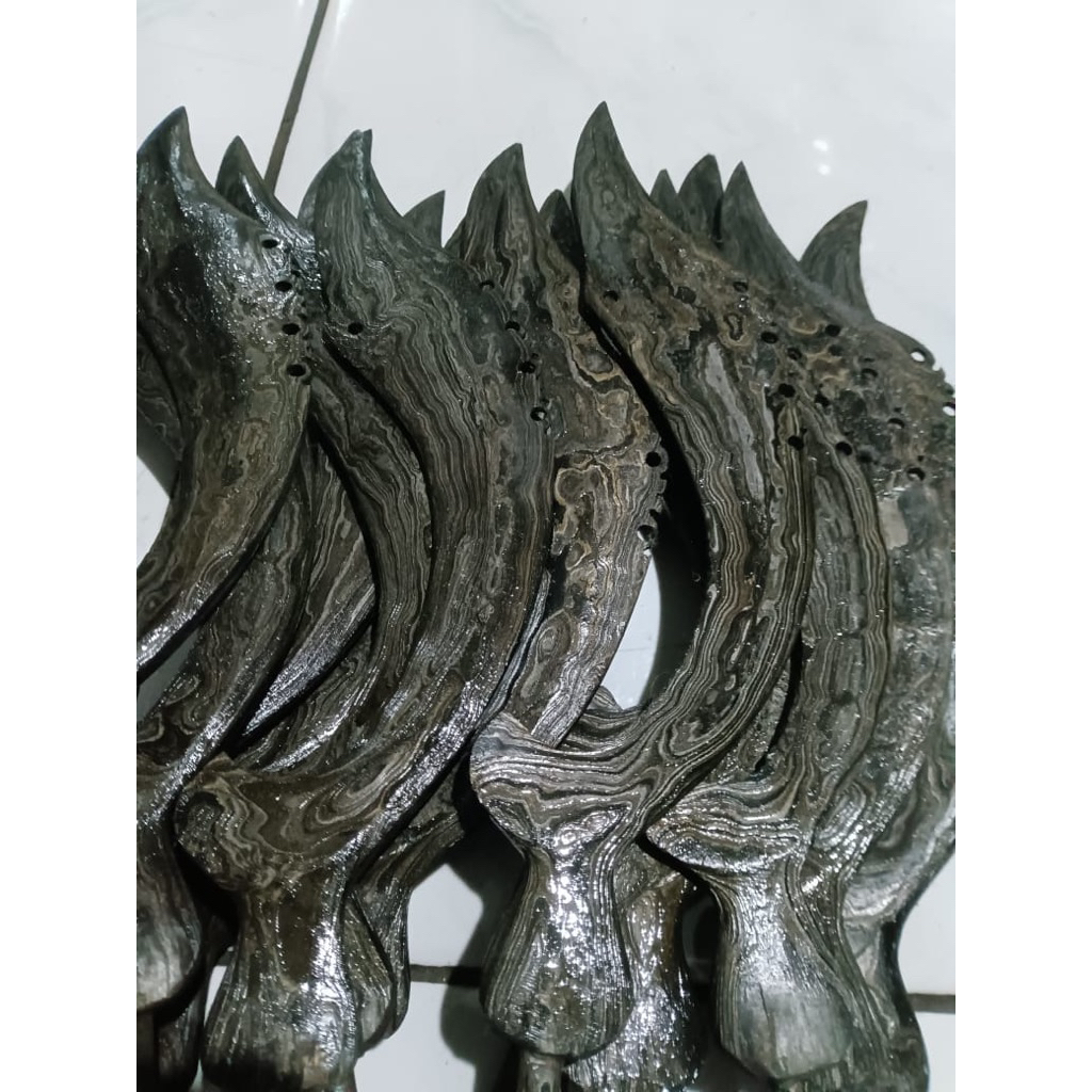 billah kujang pamor tempa asli + anggar kuningan