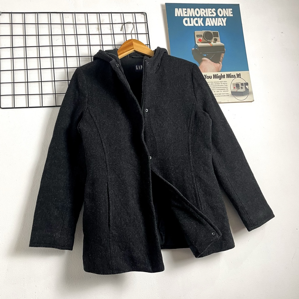 JAKET WOL GAP SECOND ORIGINAL SIZE (M) JAKET WANITA, JAKET PRIA, JAKET GAP