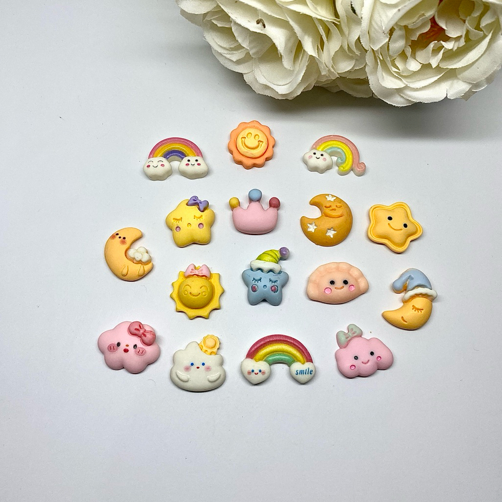 Resin Clay Karakter GROSIR 50pcs