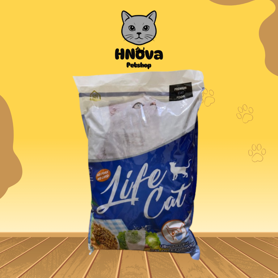 Life Cat Premium 1Kg Adult & Kitten - Makanan Kucing Kering