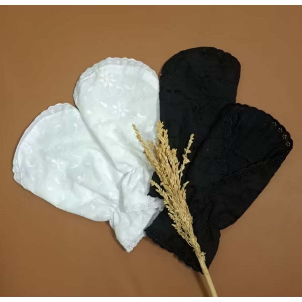 sarung tangan umroh haji//sarung tangan umroh bordir//sarung tangan haji bordir