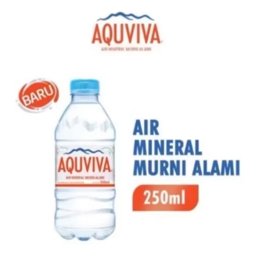 Air Mineral AQUVIVA 250 ML isi 12