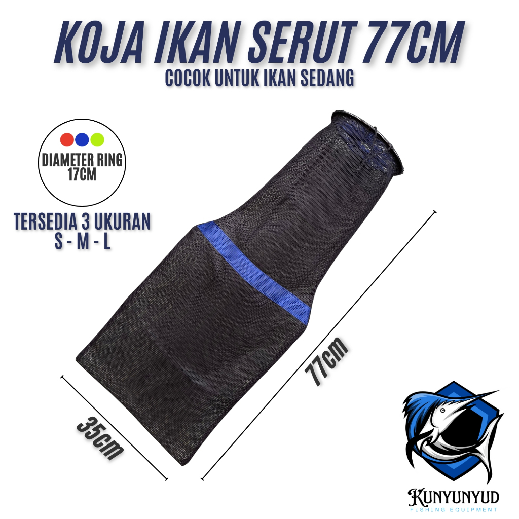 Koja Ikan Mas - Koja Ikan Tutup Serut - Koja Pancing Kuat Bahan Tebal - Koja Lomba Mancing - Korang