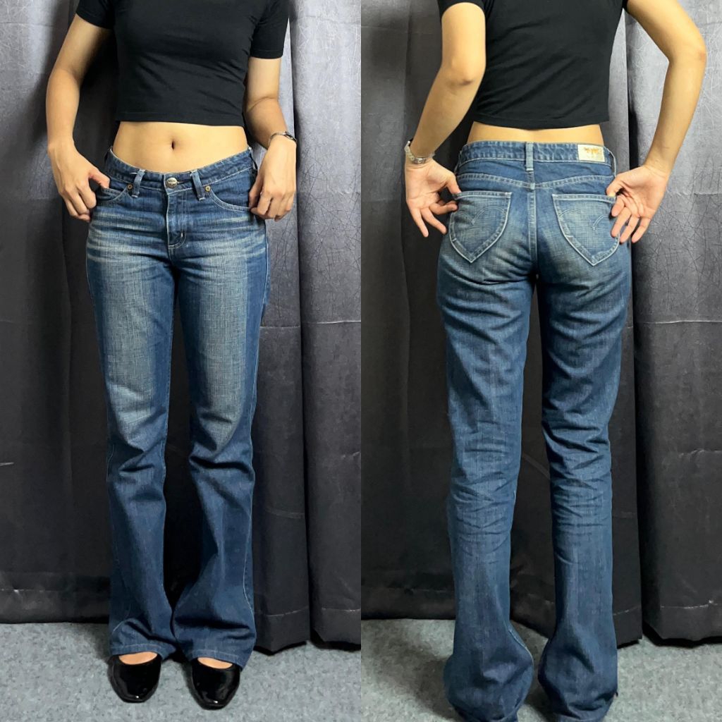 Preloved Pribadi Celana Jeans Bawahan Brand Levis Original ORI From Store Cutbray Loose Vintage Look