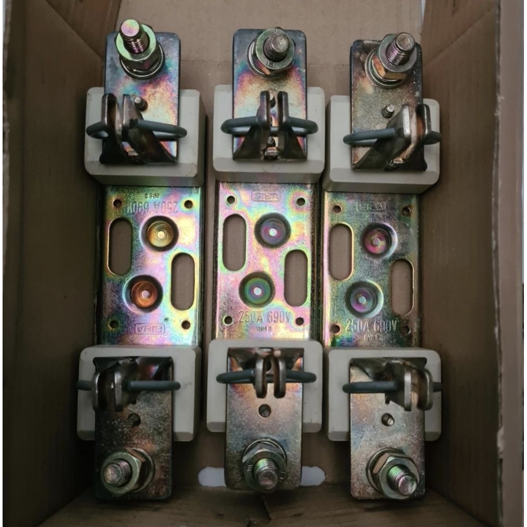 NH1 Fuse Holder / NT 1 SIBA / Rumah Fuse Size 1 Siba Original