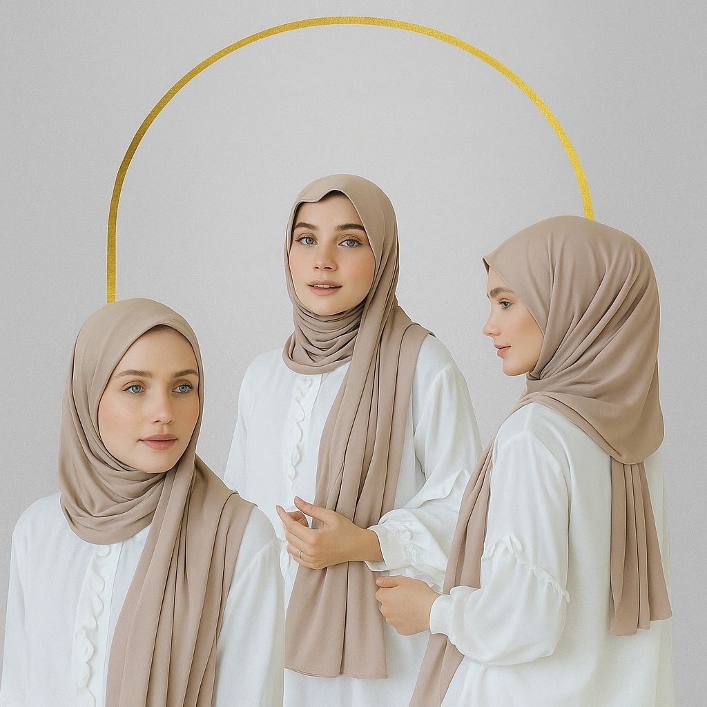 Hijab Pashmina Premium – Seri Elegant Flow