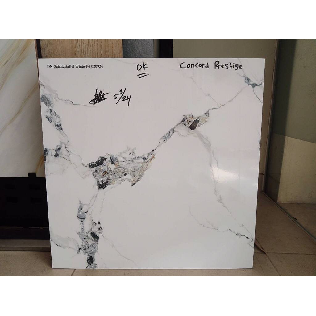 keramik 60x60 kilap glossy model granit putih carara cutting platinum carara silver snow calcata rec