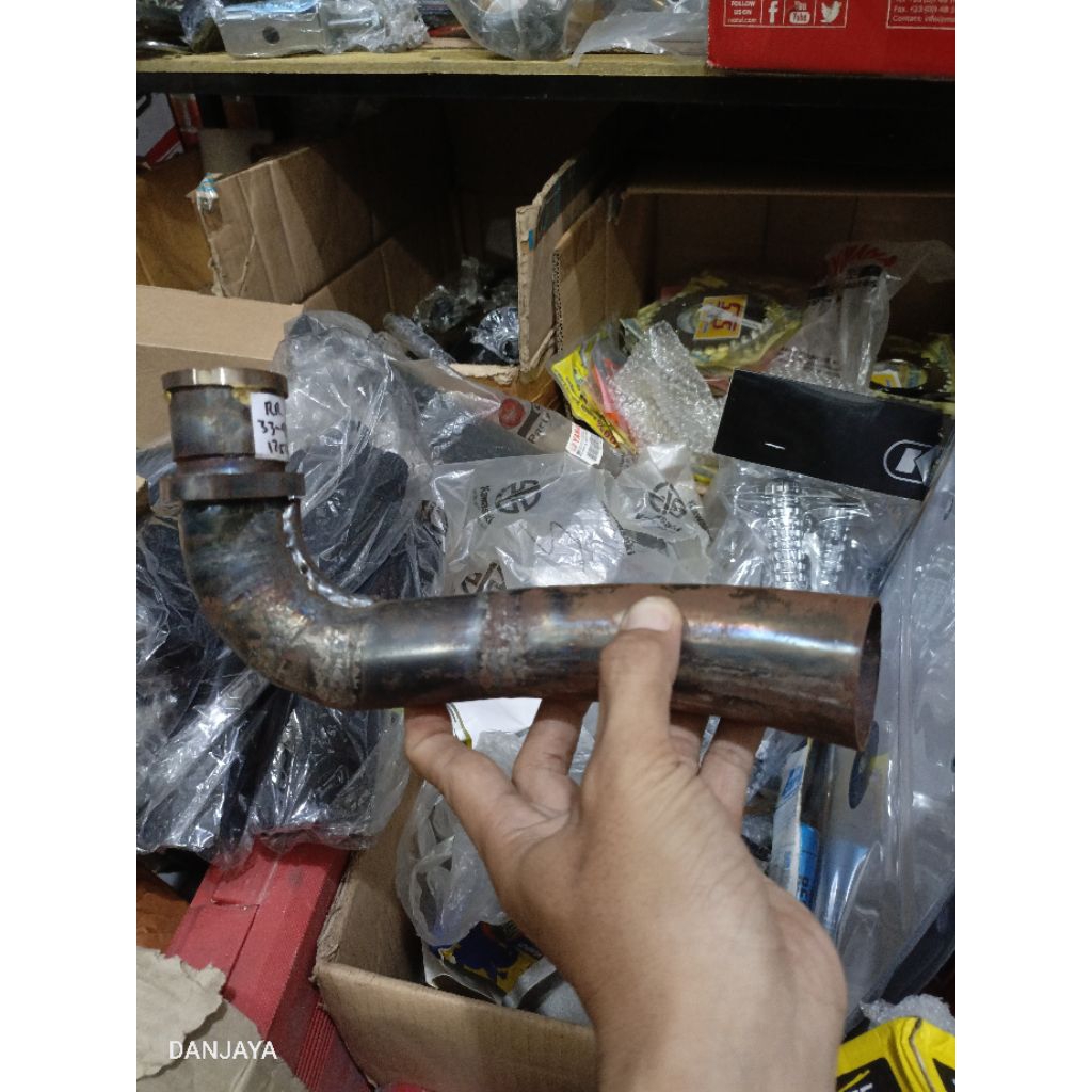 Leher Knalpot Fizr Roadrace 125cc kompetisi underbone