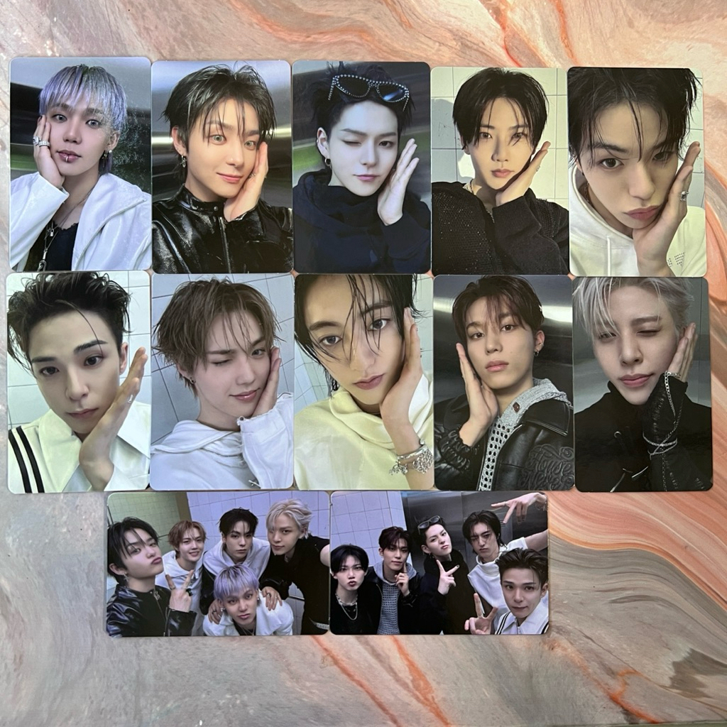 [READY STOCK] PHOTOCARD OFFICIAL TREASURE MINI ALBUM LOVE PULSE LOVEPULSE METAL VER HYUNSUK JIHOON Y