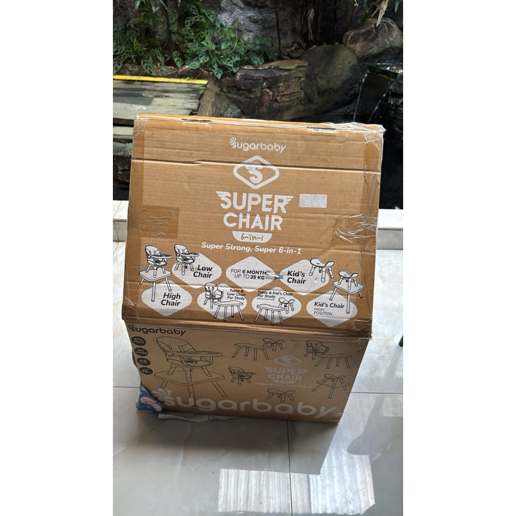 SUGAR BABY SUPER CHAIR HIGH CHAIR ANAK