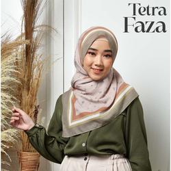 Jilbab Segi Empat Rabbani x Dluha Tetra Faza AN2 Motif
