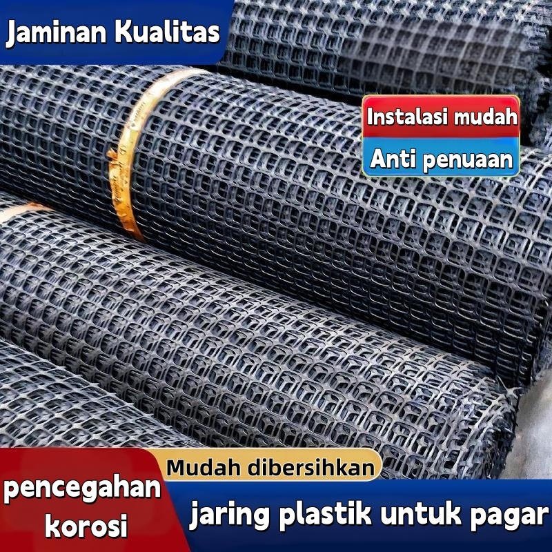 Tinggi: 2.0 meter Jaring Pagar Plastik Taman untuk Ayam Pagar Plastik untuk Luar Ruangan Pagar Plast
