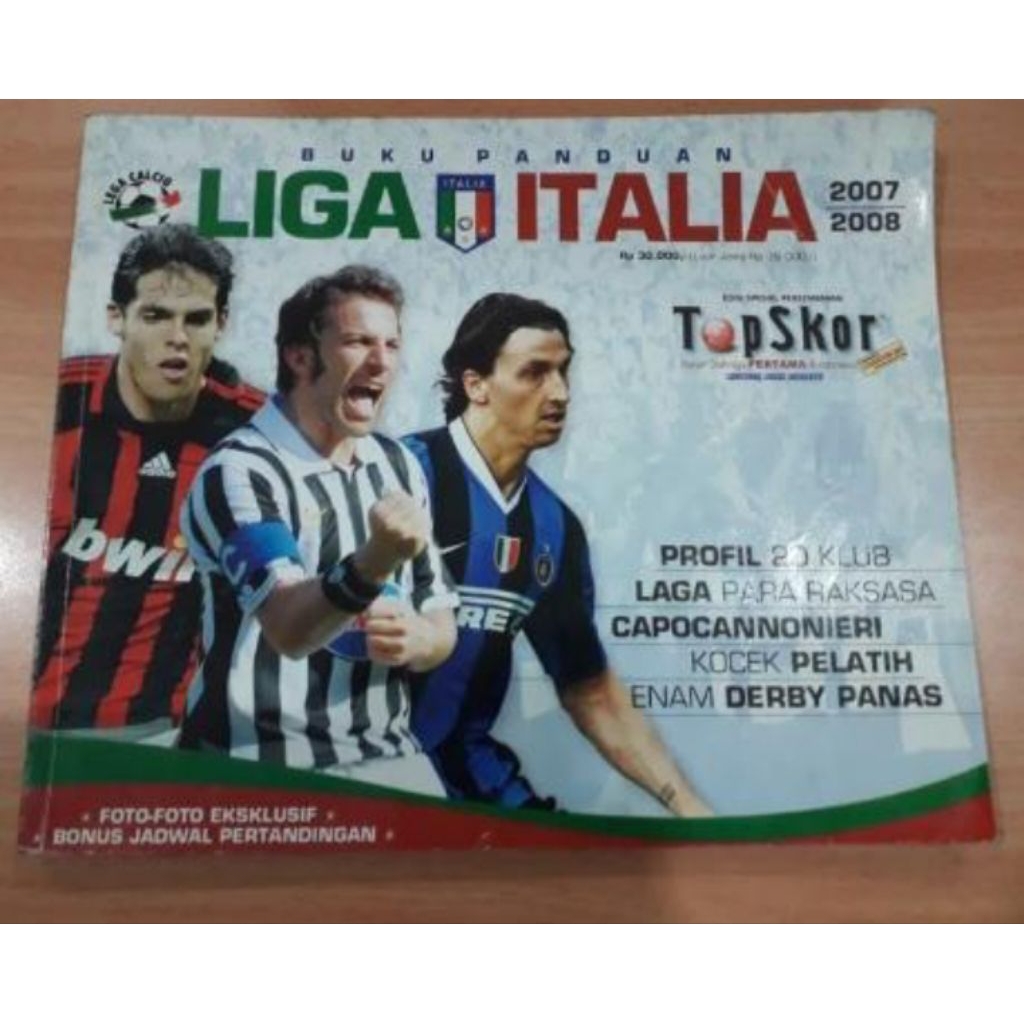 Buku Panduan LIGA ITALIA & LIGA INGGRIS 2007/2008