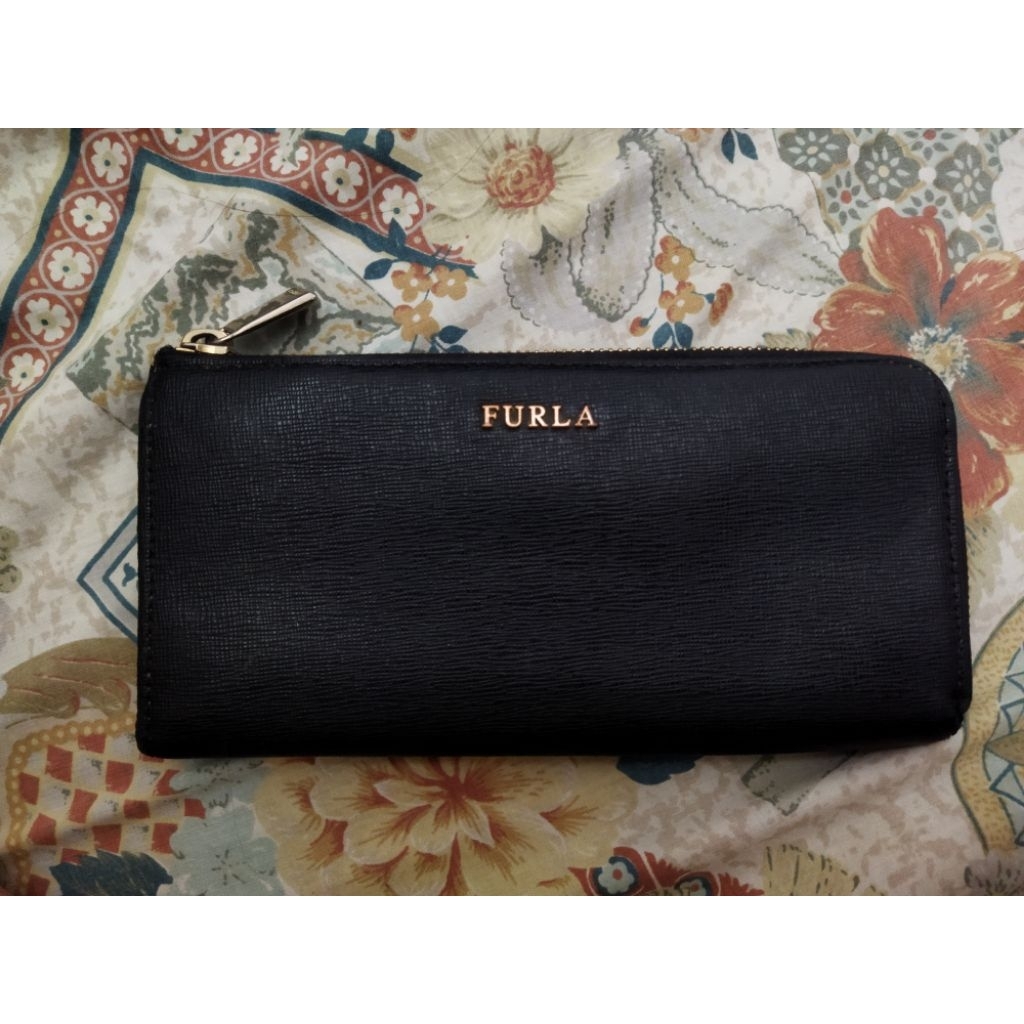 furla leather wallet