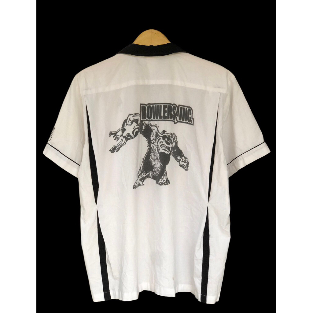 Bowling shirt / bowling workshirt / kemeja vintage bowling usa / bowling usa shirt