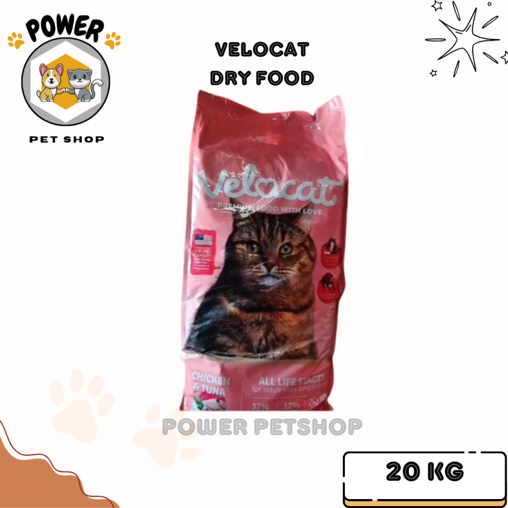 Makanan Kucing - Velocat Dry Food 20kg